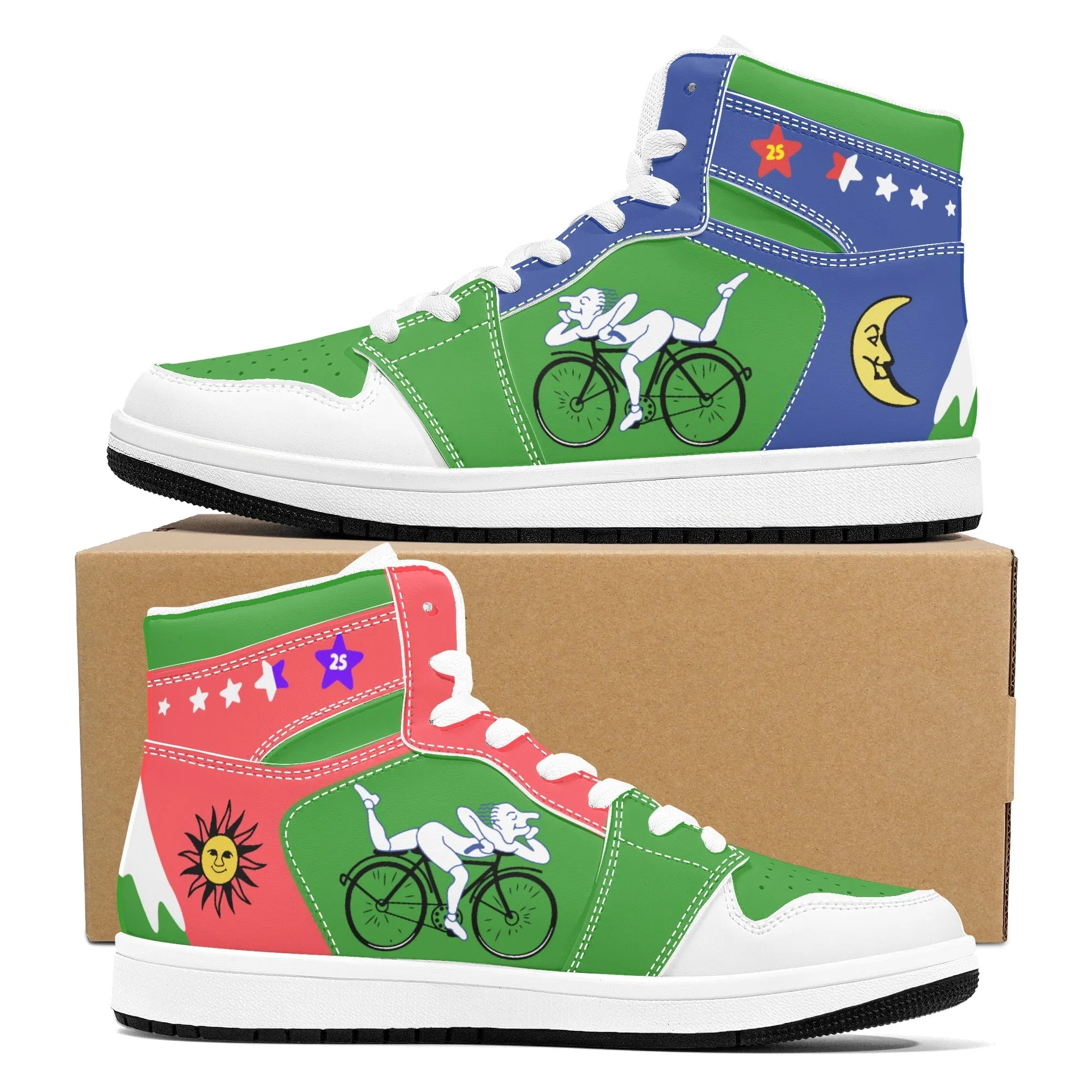 Albert Hofmann Sneakers High Top - Bike Ride 1943