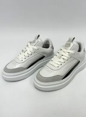 APPLE OF EDEN White & Black Trainers