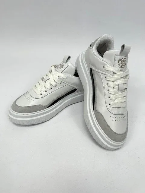 APPLE OF EDEN White & Black Trainers