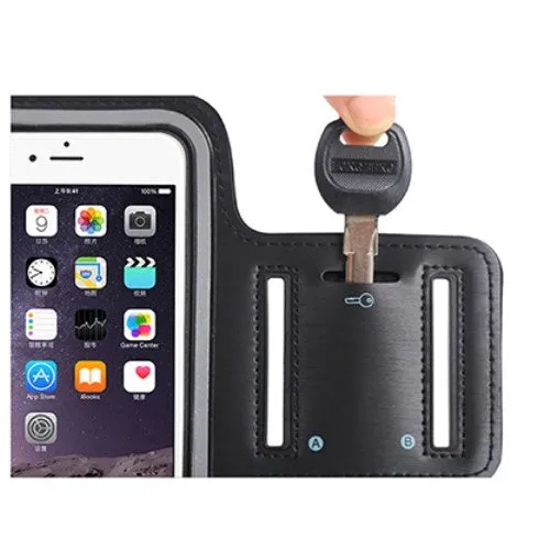 Armband Professional Cover Neoprene Waterproof Wraparound Sport with Buckle for Infinix Smart 4c (2019) - Black
