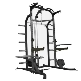 Arrow Half Rack With Lat Pulldown & Sissy Squat Bench (FLOOR STOCK, PICK UP ONLY