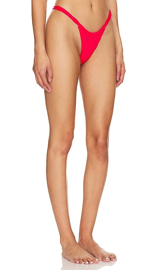 Asta Resort Frida Bikini Bottom in Red