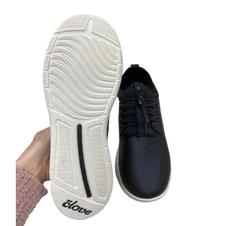 Clove Classic Shoes Sneakers Healthcare Nursing Black Leopard Size 9 New