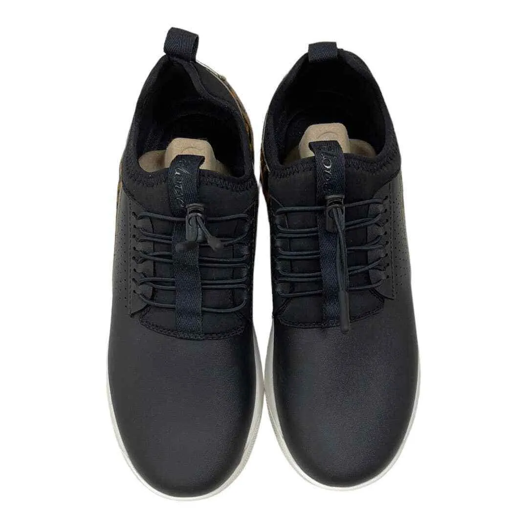 Clove Classic Shoes Sneakers Healthcare Nursing Black Leopard Size 9 New