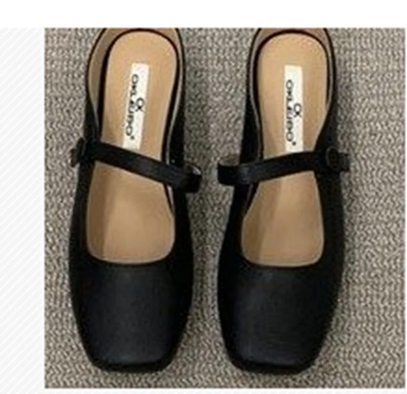 Design Loafers Women's Sandals Summer Elegant Shallow Shoes Ladies Casual Outdoor Candy Colors Flats Heel