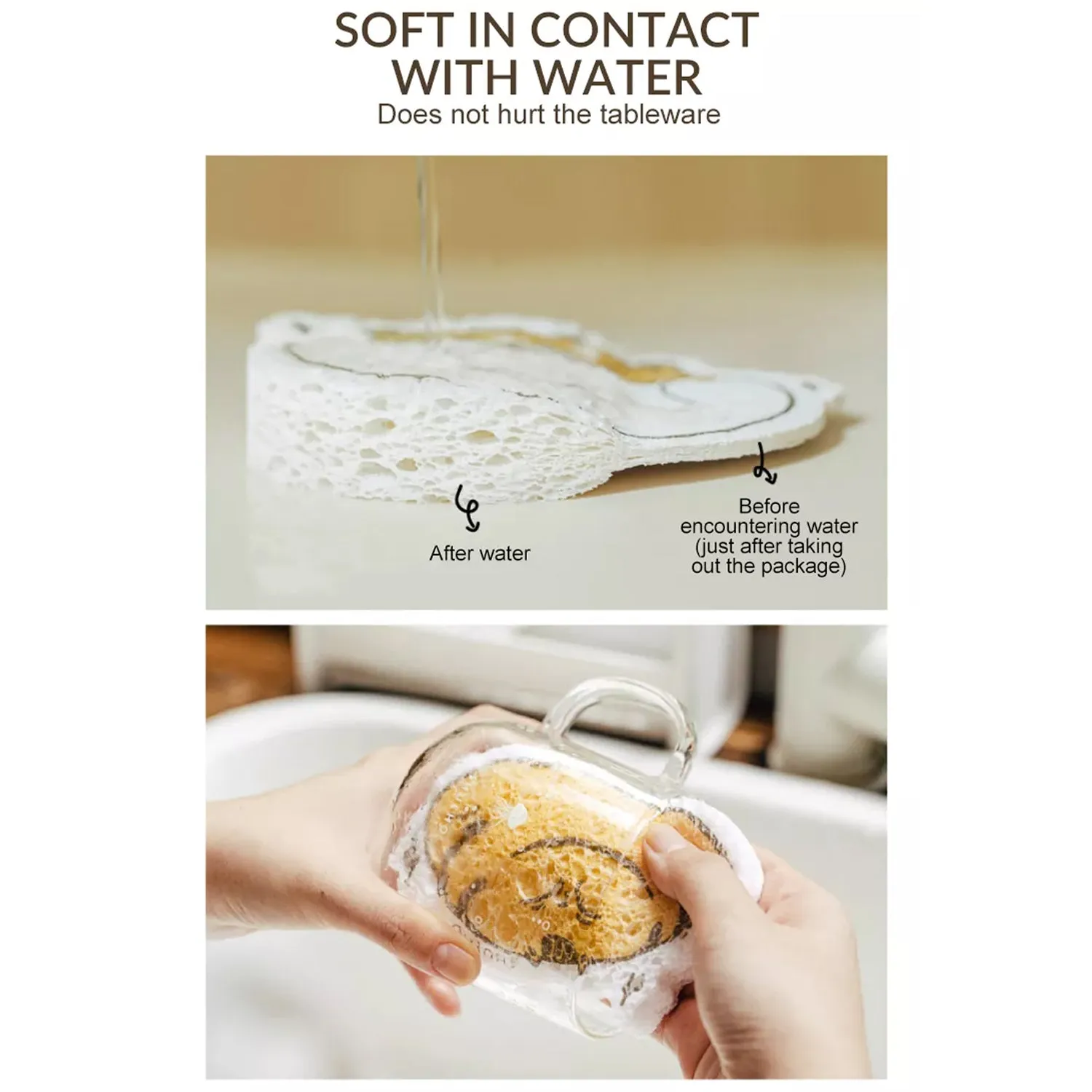 DoodleSponge Expandable Scrub Pads