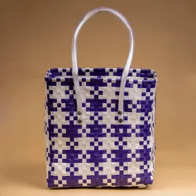 Durable Blue & White Basket