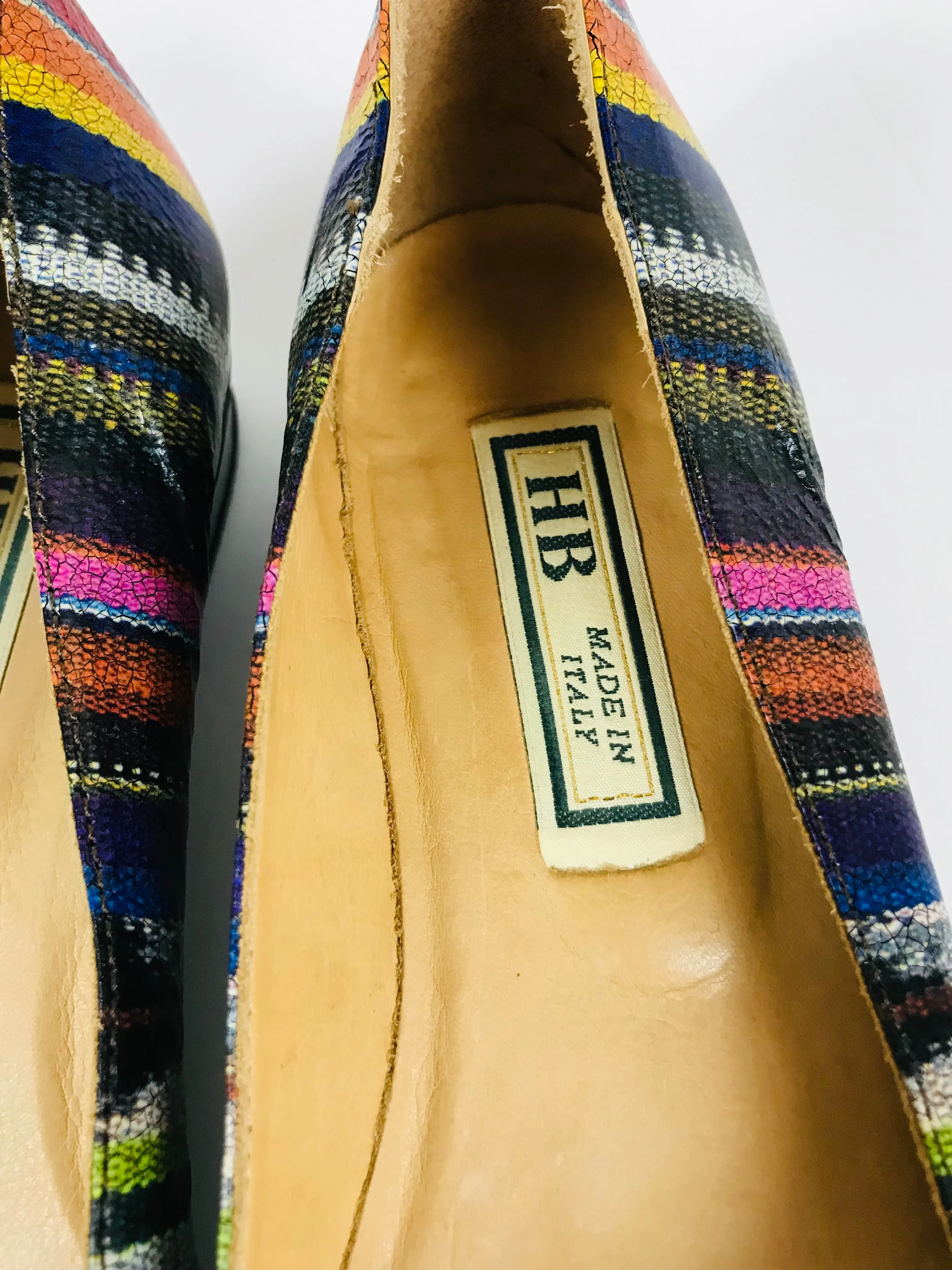 HB Espana Women's Slip-on Ballet Pumps Shoes | 38 UK5 | Multicolour