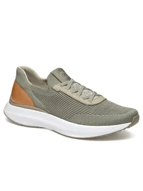 J & M Collection Briley Knit Jogger in Taupe Knit