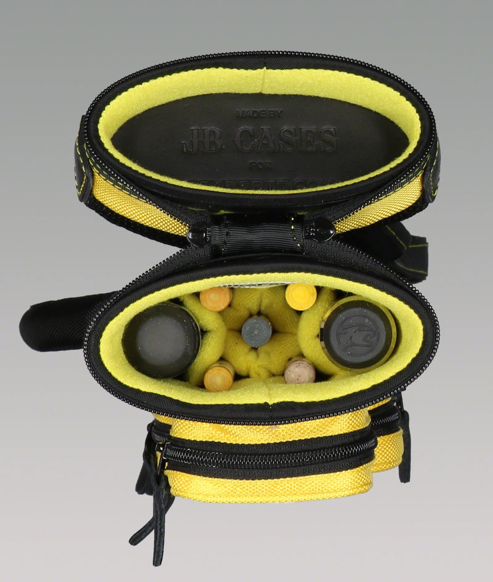 JB Ultimate Rugged Black/Gold Pool Cue Case - URBKGD