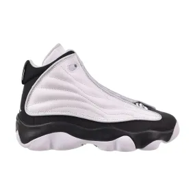 Jordan Pro Strong Big Kids' Shoes White-Blue Tint-Off Noir
