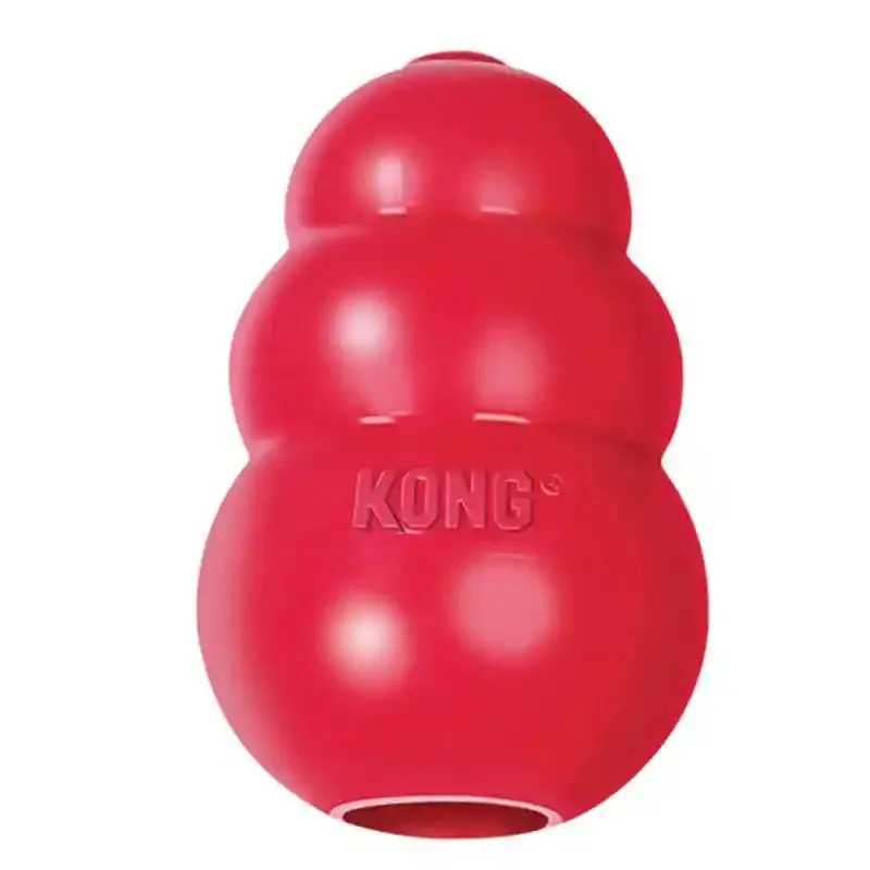 KONG Classic Brain Training Dog Enrichment Toy - Stuff with Treats at
