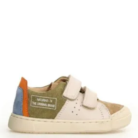 Naturino Trajan VL -  Suede Denim Sand-Milk-Militare