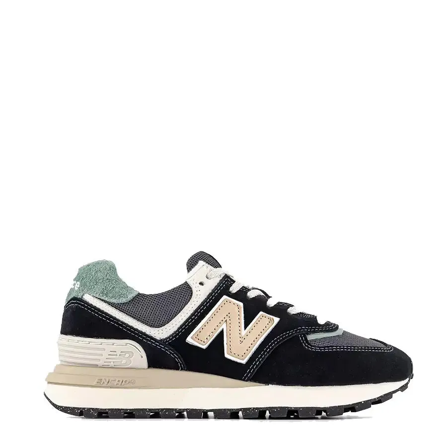 New Balance 574 Trainers Black / Grey