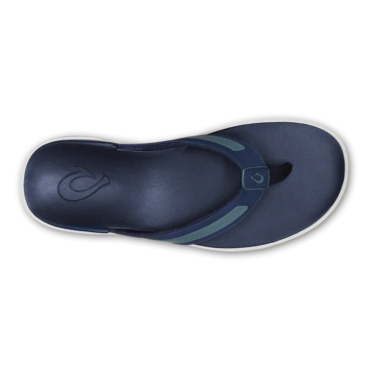 Olukai Leeward Mens Everyday Beach Sandals - Navy