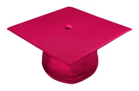 Shiny Red Bachelors Graduation Cap - College & University