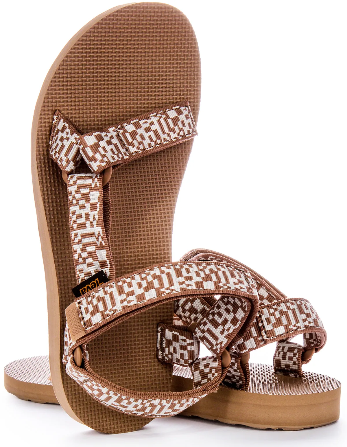 Teva Orig Universal In Beige Brown For Women