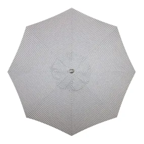 The Resort Market Umbrella - Octagon - Canopy 10' - Lauren's Navy Stripe