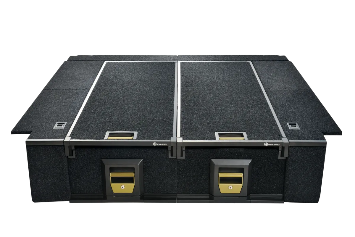 Toyota HILUX REVO SR5 DC 2015-2025 NEWAY WORKS Heavy Duty Drawers - UltraGLIDE