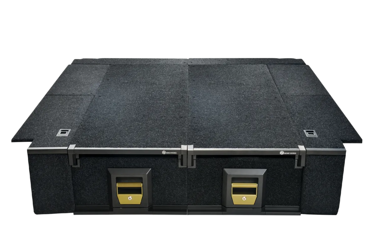 Toyota HILUX REVO SR5 DC 2015-2025 NEWAY WORKS Heavy Duty Drawers - UltraGLIDE