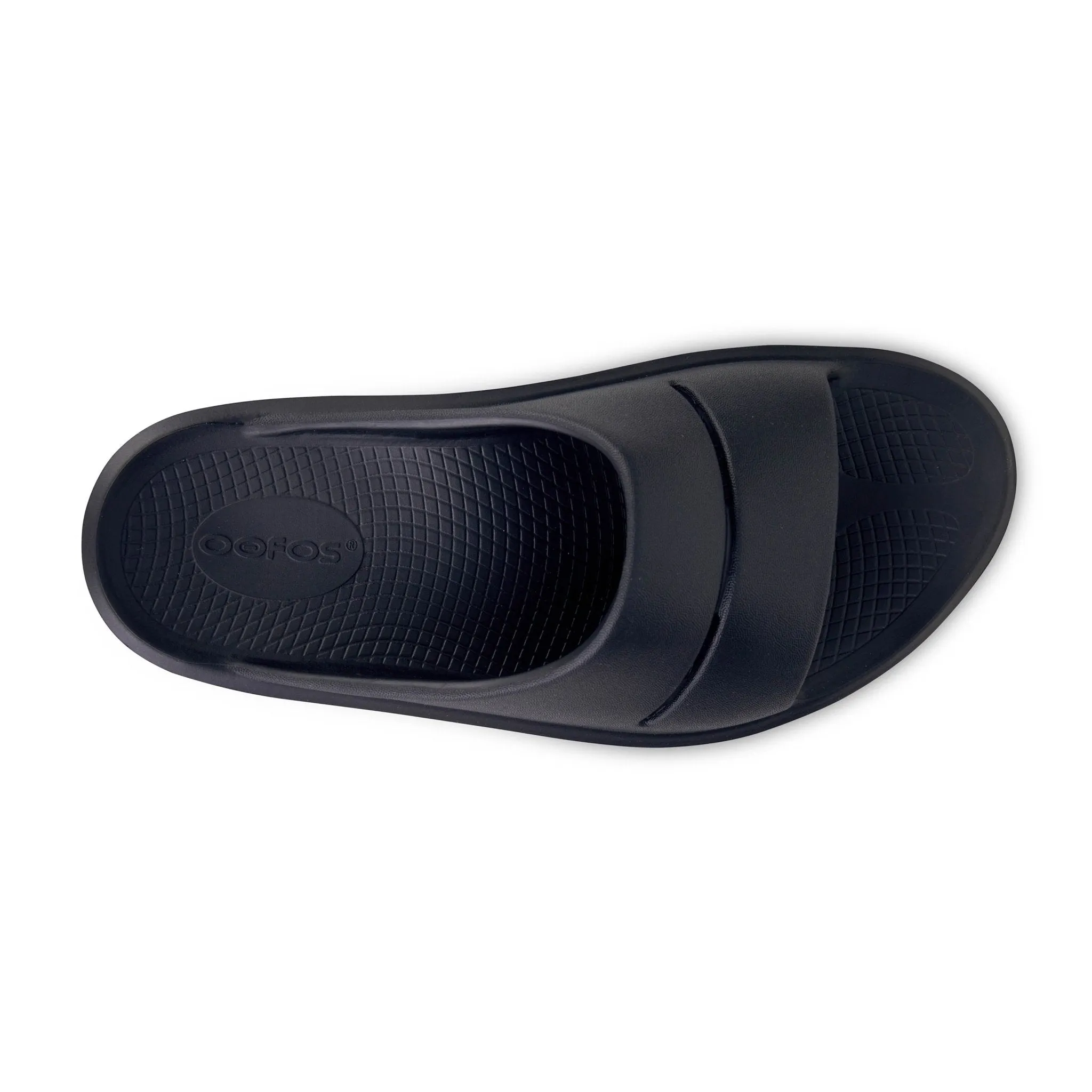 WOMEN'S OOMEGA OOAHH SANDAL - BLACK