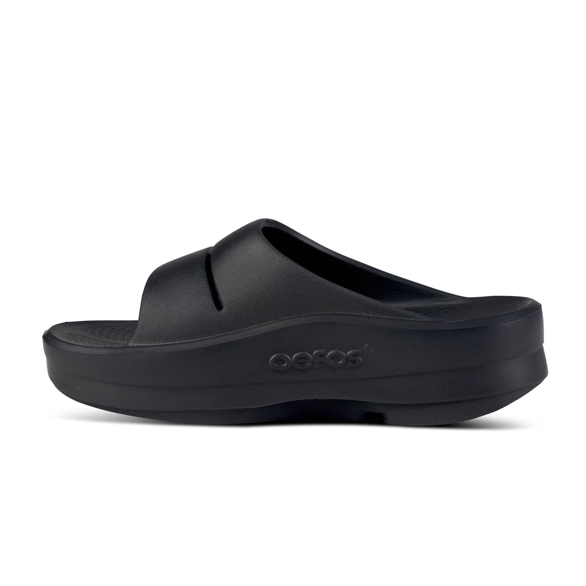WOMEN'S OOMEGA OOAHH SANDAL - BLACK