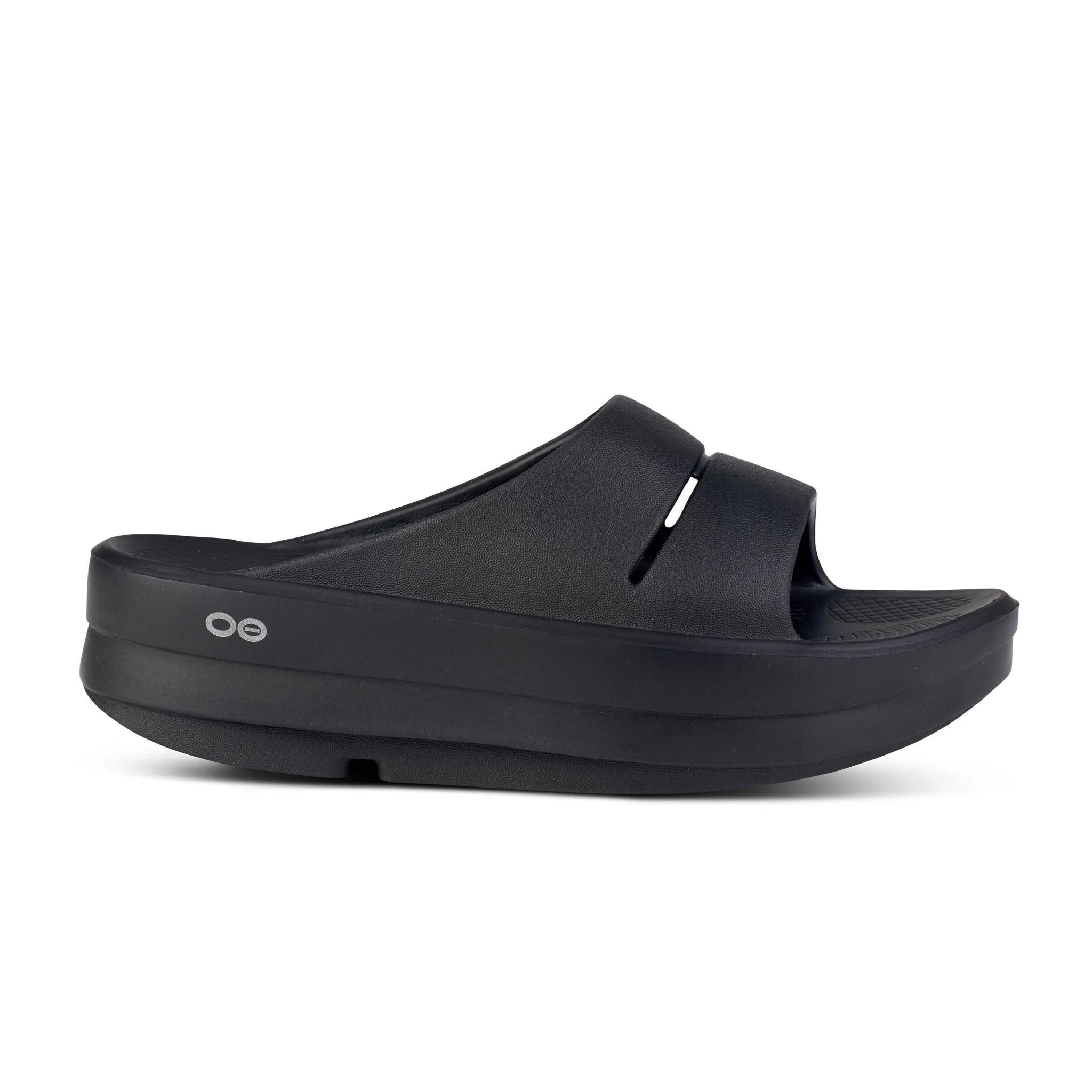 WOMEN'S OOMEGA OOAHH SANDAL - BLACK